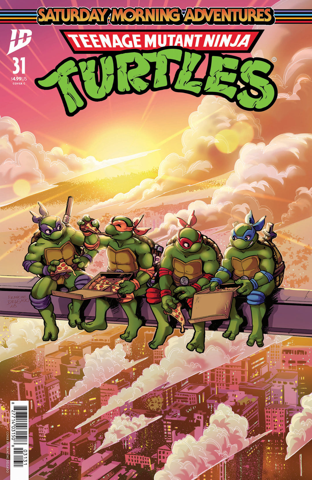 Teenage Mutant Ninja Turtles: Saturday Morning Adventures (2023-) #31 Variant C (Delgado)
