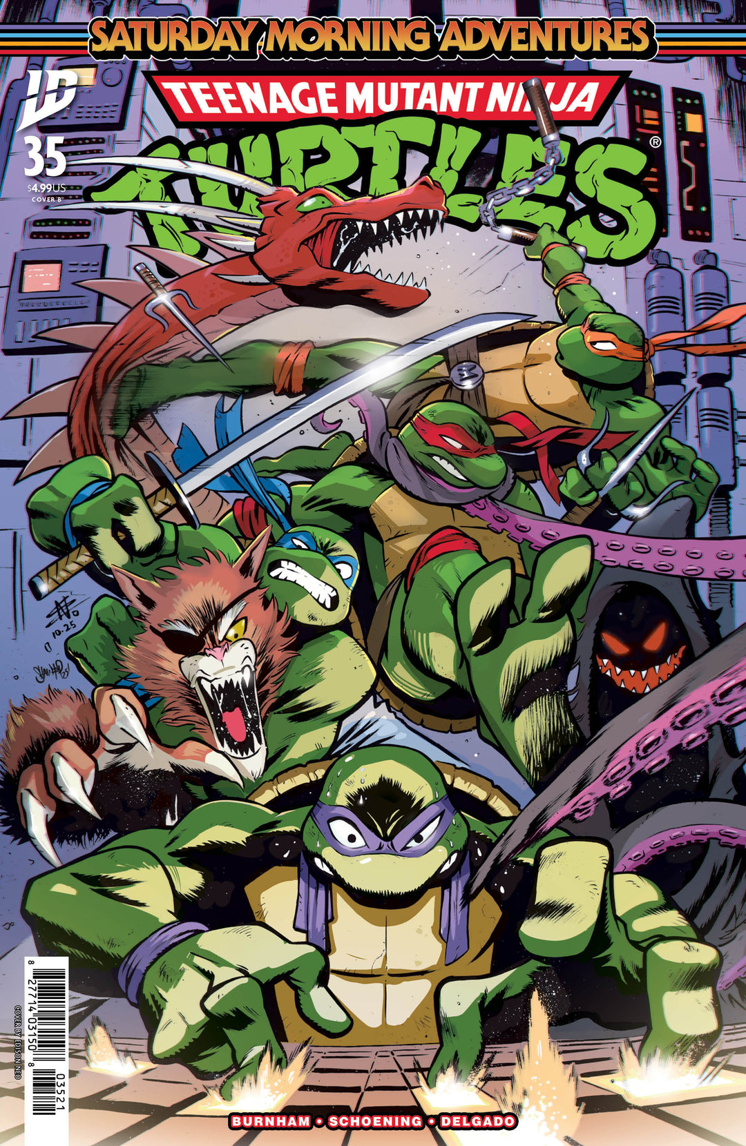 Teenage Mutant Ninja Turtles: Saturday Morning Adventures (2023) #35 Variant B (Neo)
