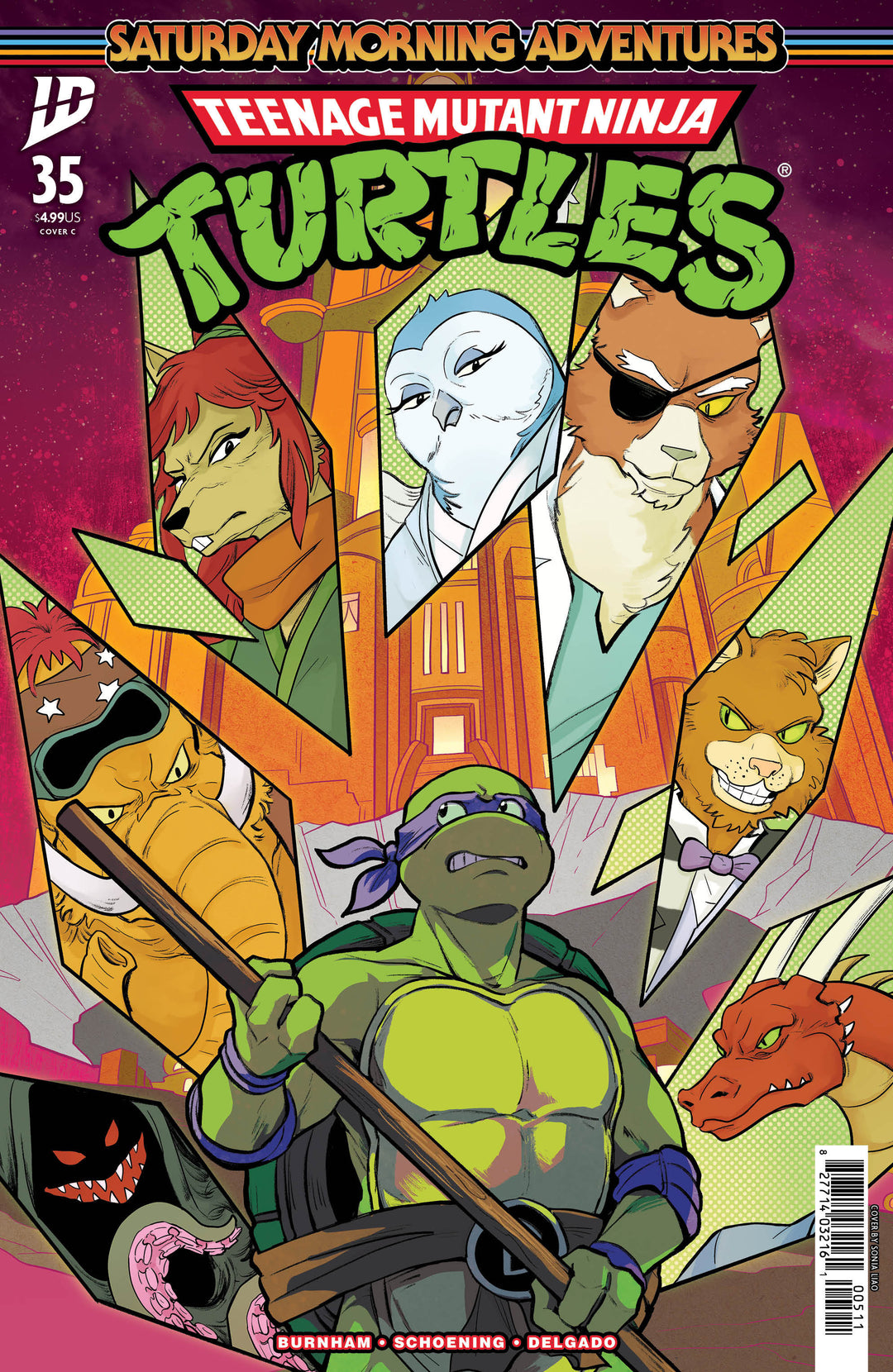 Teenage Mutant Ninja Turtles: Saturday Morning Adventures (2023) #35 Variant C (Liao)