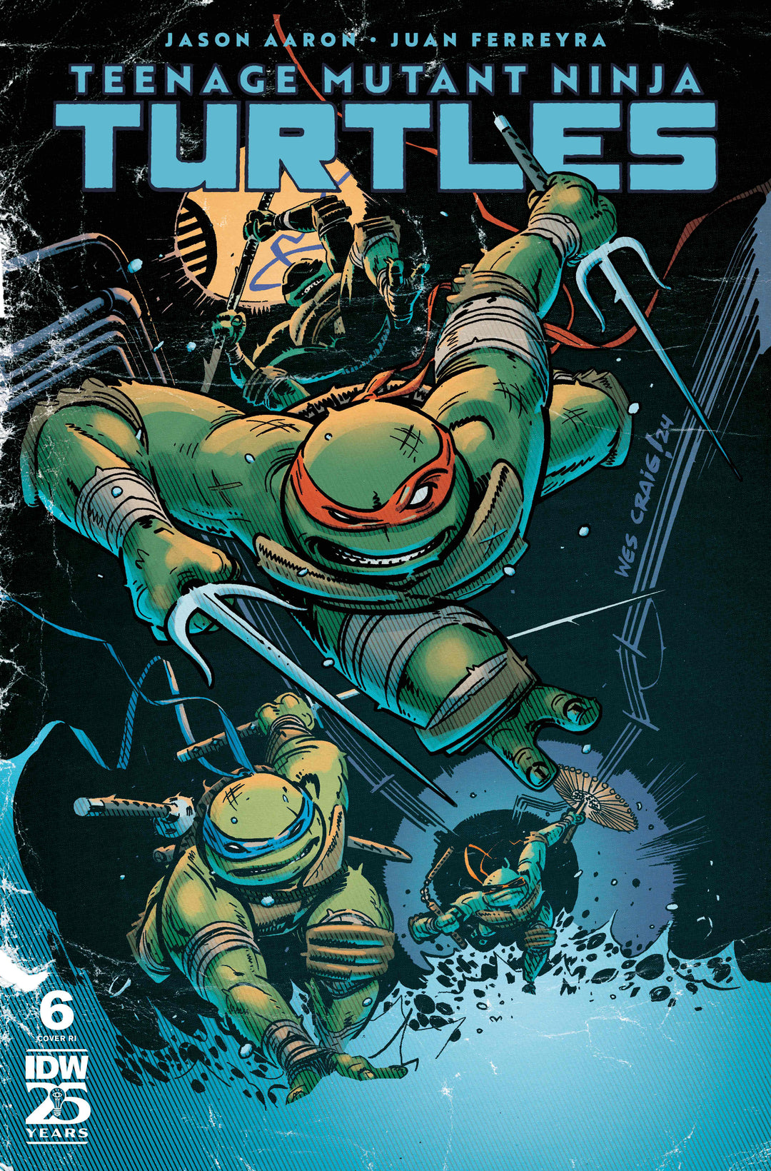 Teenage Mutant Ninja Turtles (2024) #6 Cover F (1:50) Craig Variant