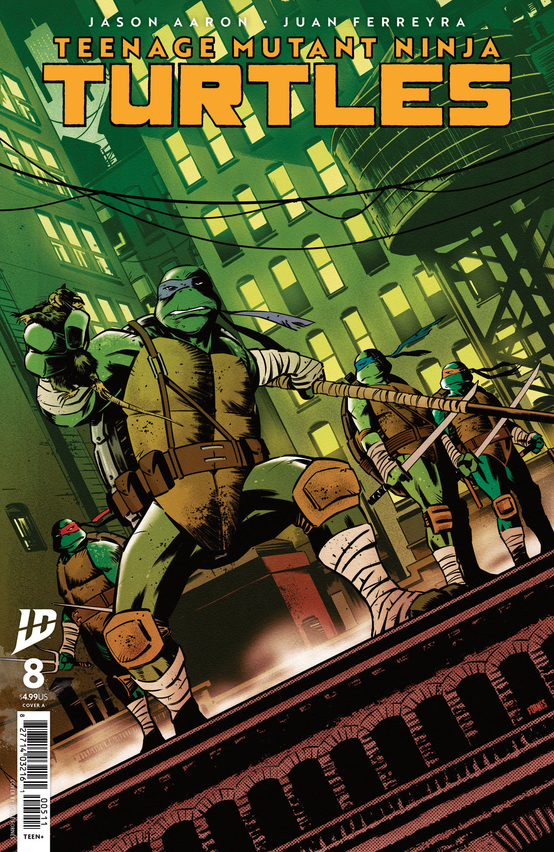 Teenage Mutant Ninja Turtles (2024) #8 Cover A (Fornés)