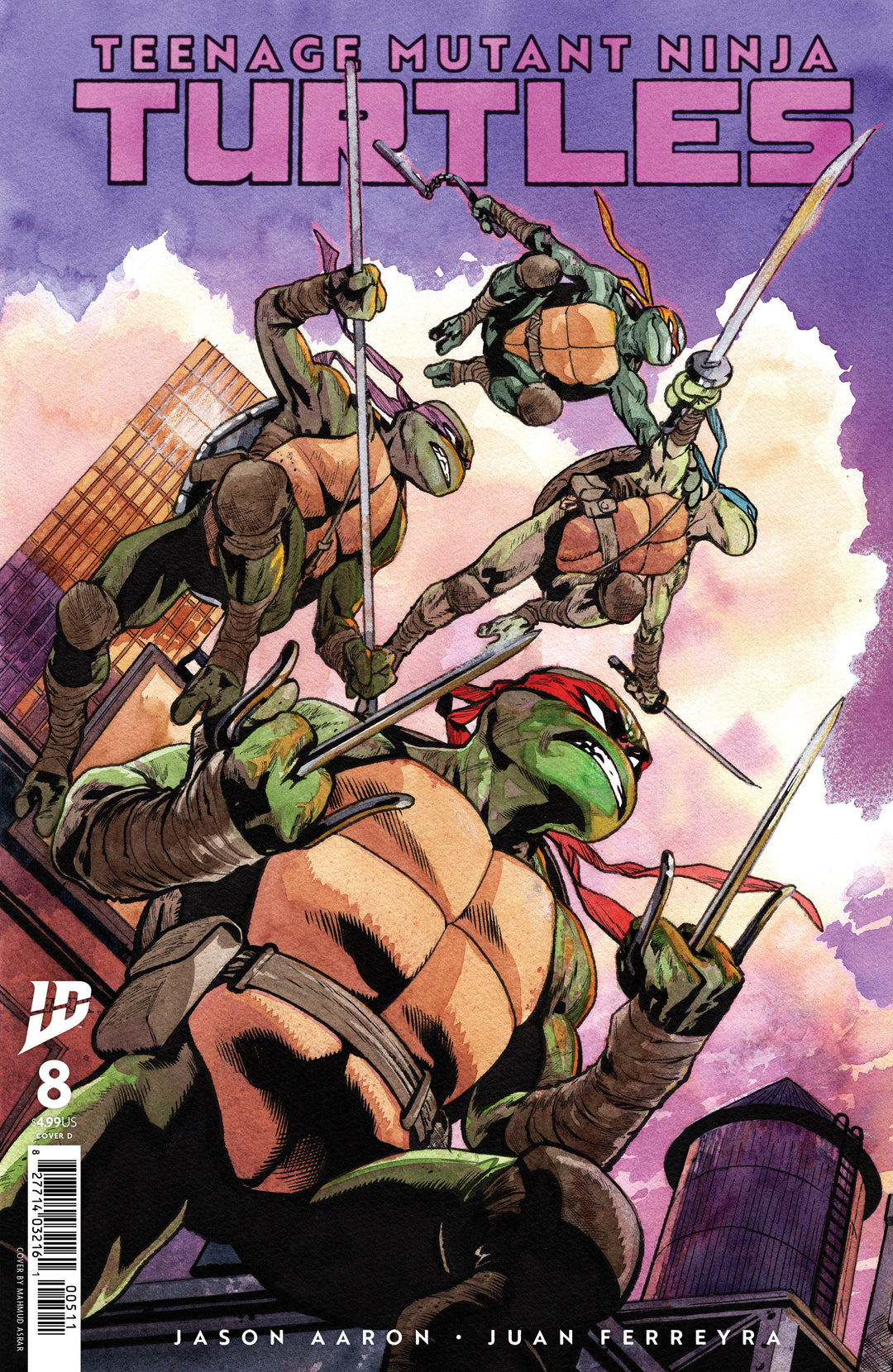 Teenage Mutant Ninja Turtles (2024) #8 Variant D (Asrar)