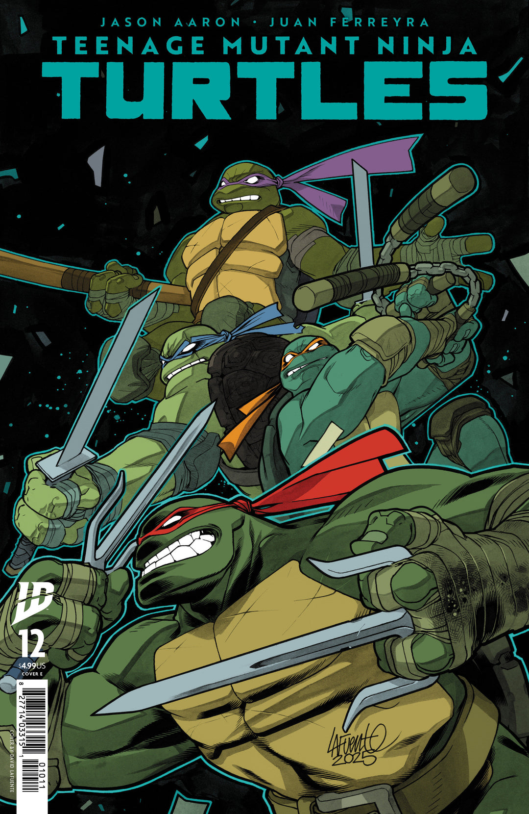 Teenage Mutant Ninja Turtles (2024) #12 Variant E (Lafuente)