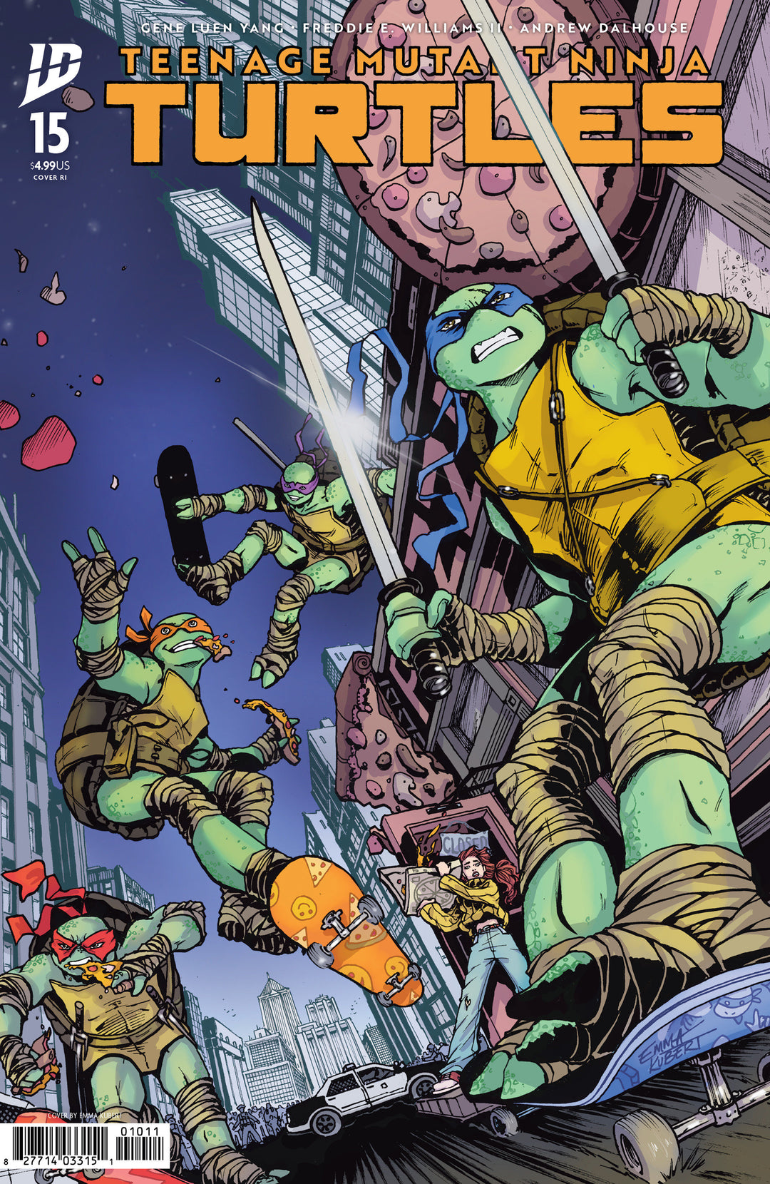 Teenage Mutant Ninja Turtles (2024) #15 Variant F (1:50) (Kubert)
