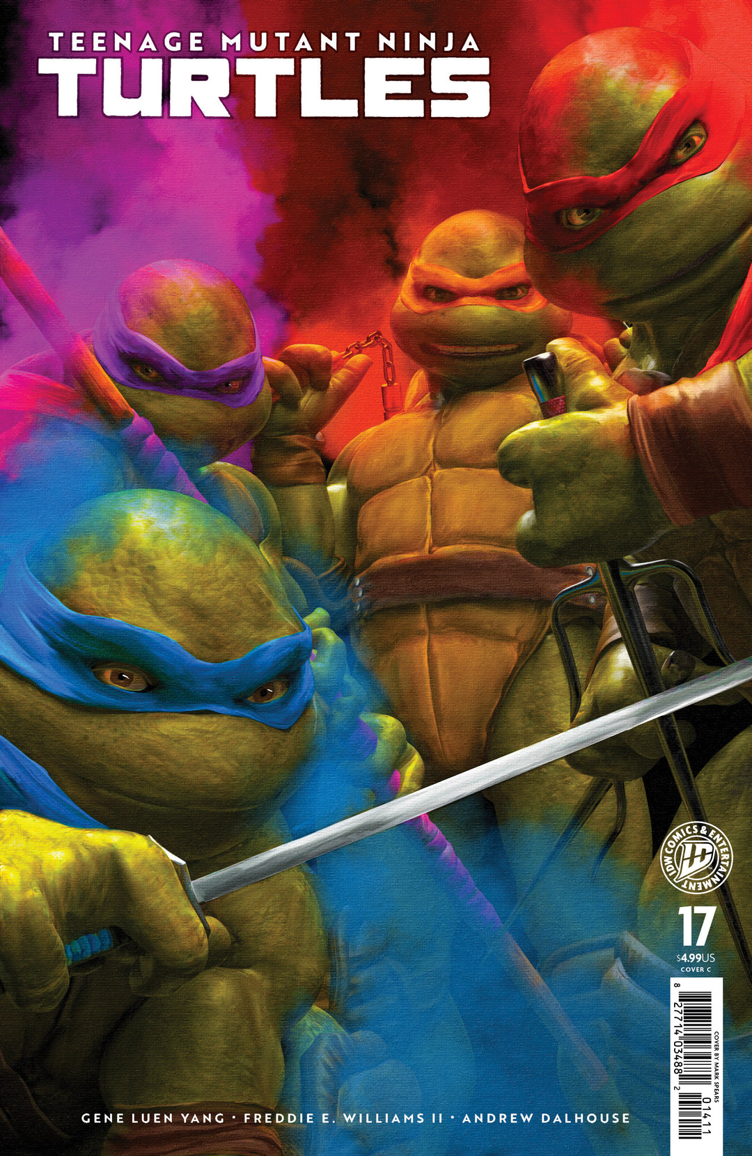 Teenage Mutant Ninja Turtles (2024) #17 Variant C (Spears)