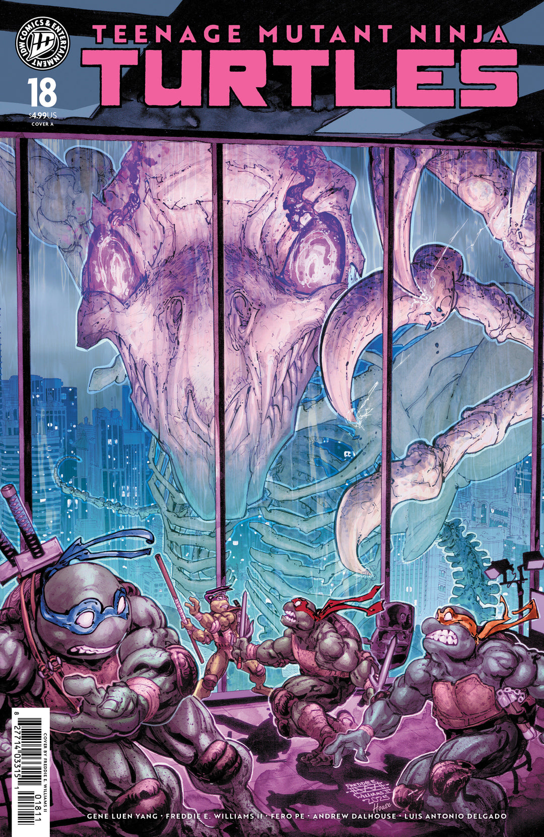 Teenage Mutant Ninja Turtles (2024) #18 Cover A (Williams II)