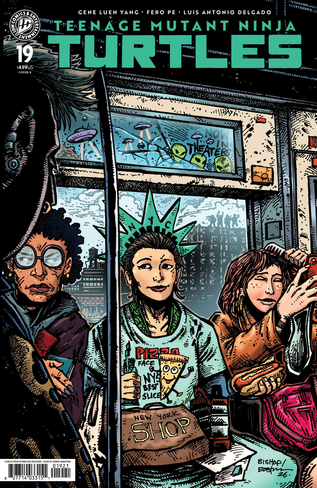 Teenage Mutant Ninja Turtles (2024) #19 Variant B (Eastman & Bishop)
