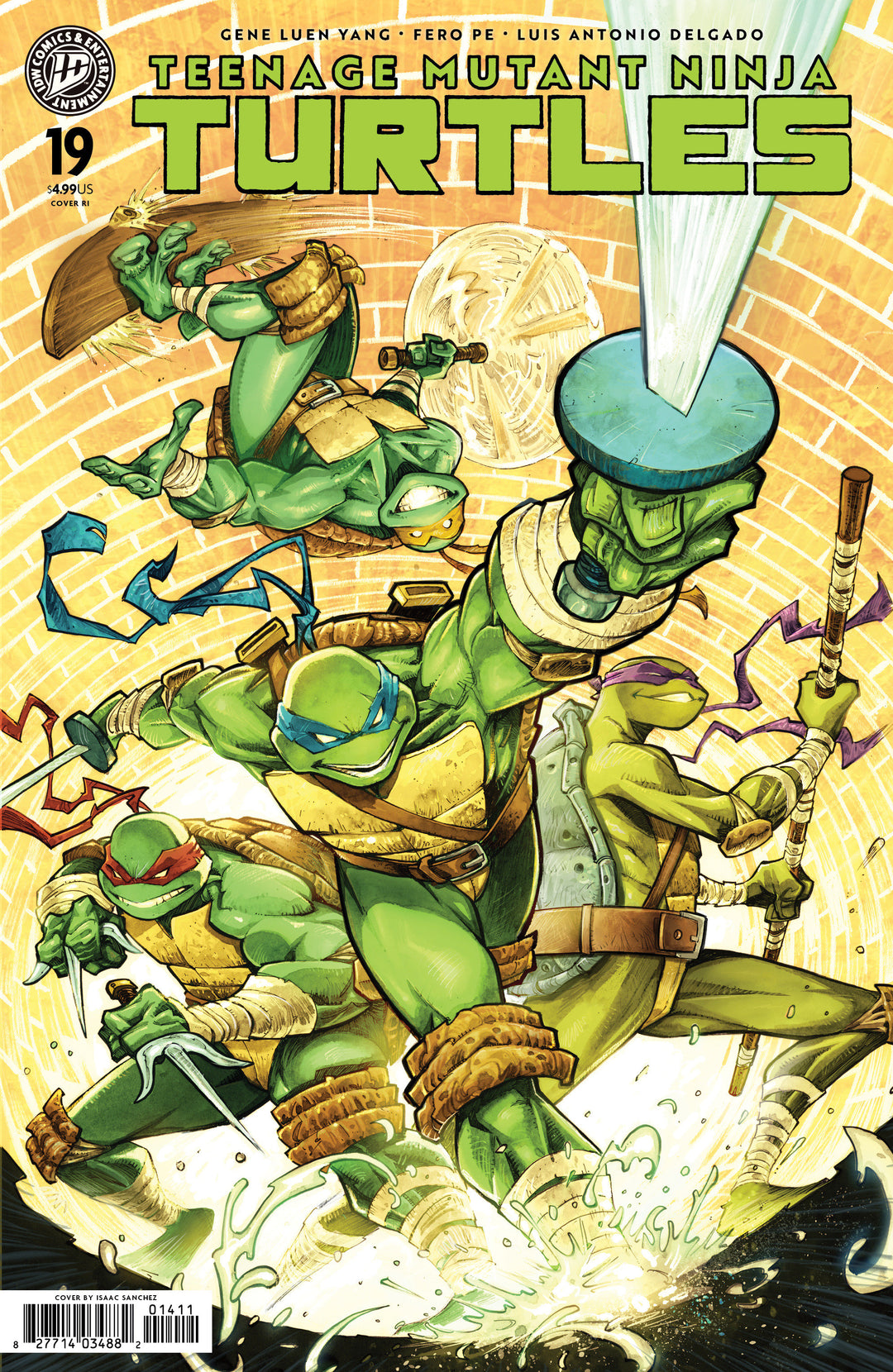 Teenage Mutant Ninja Turtles (2024) #19 Variant G (1:50) (González)