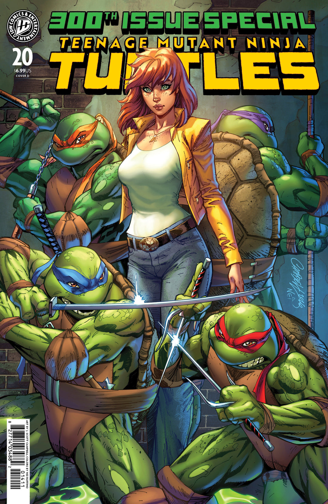 Teenage Mutant Ninja Turtles (2024) #20: 300th Issue Special Variant D (Campbell)