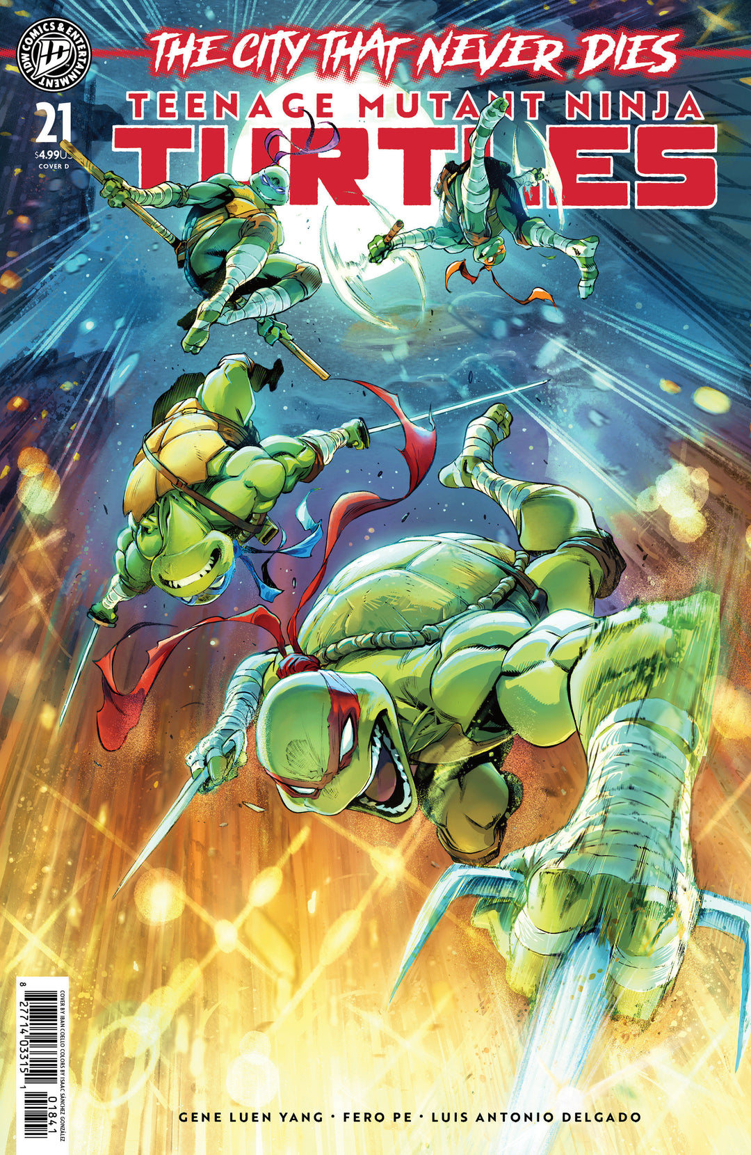 Teenage Mutant Ninja Turtles (2024) #21 Variant D (Coello)