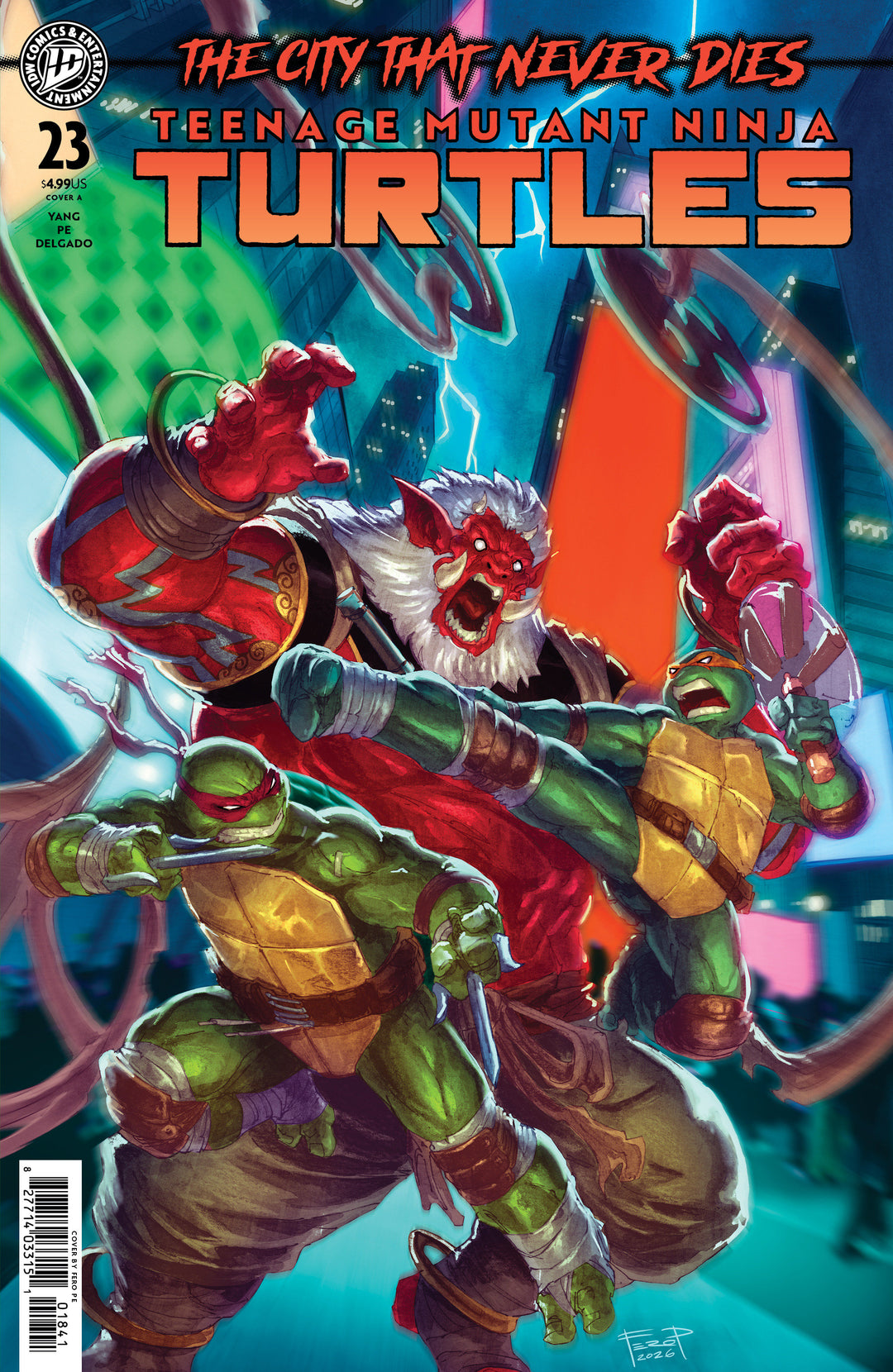 Teenage Mutant Ninja Turtles (2024) #23 Cover A (Pe)