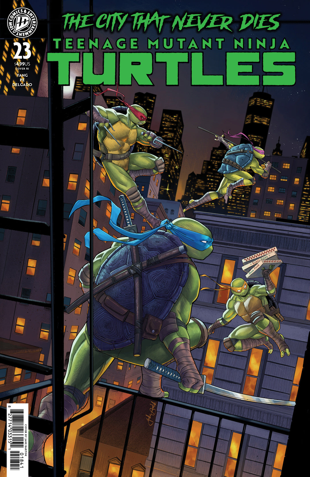 Teenage Mutant Ninja Turtles (2024) #23 Variant (1:25) Bartok Edition