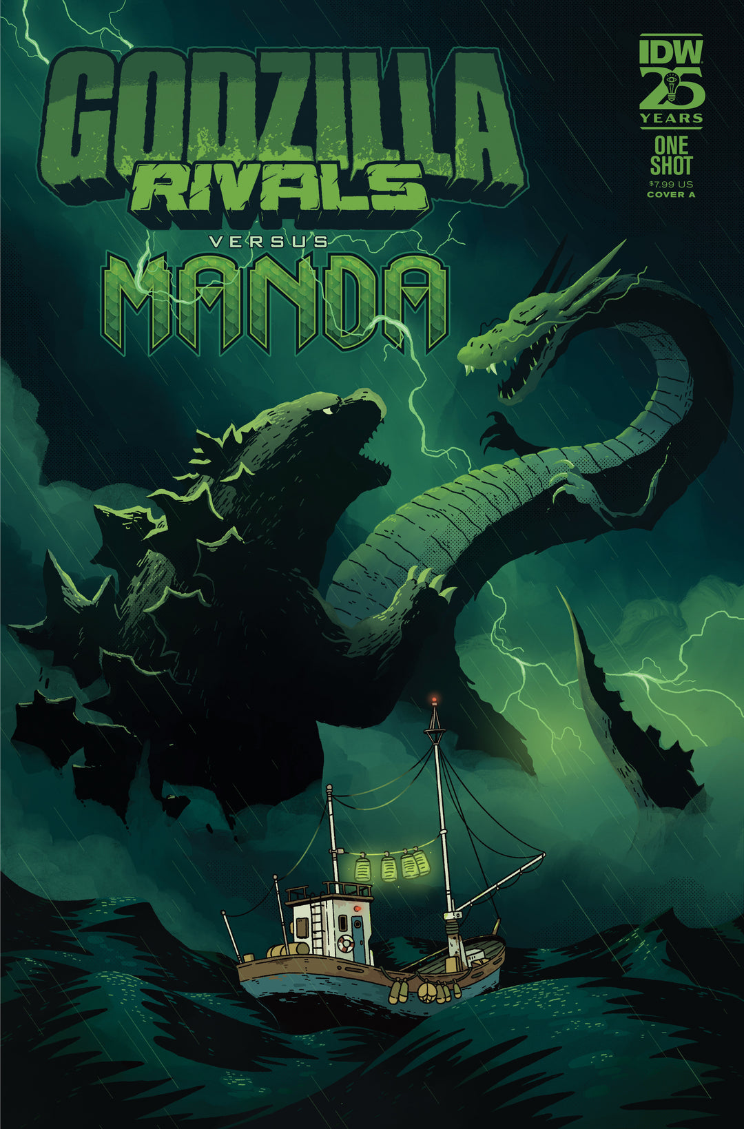 Godzilla Rivals vs Manda Cover A (Lawrence)