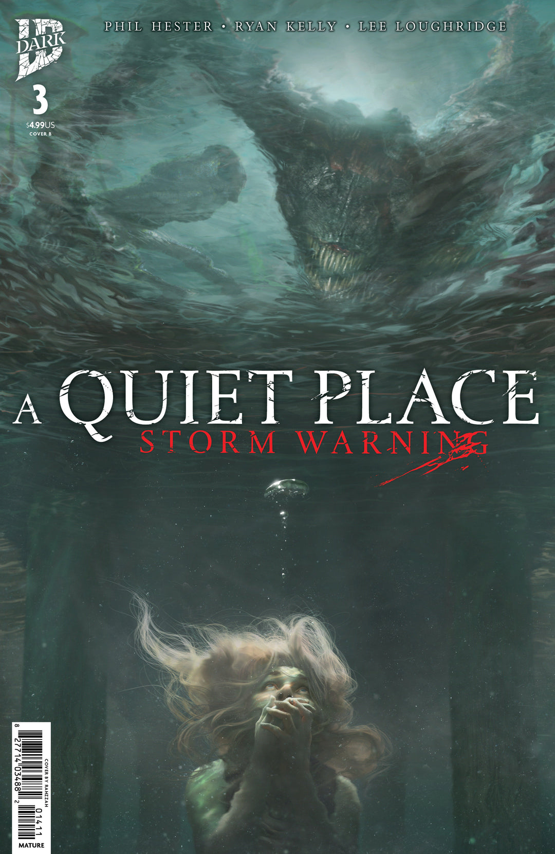 A Quiet Place Storm Warning #3 Variant B ( Rahzzah)