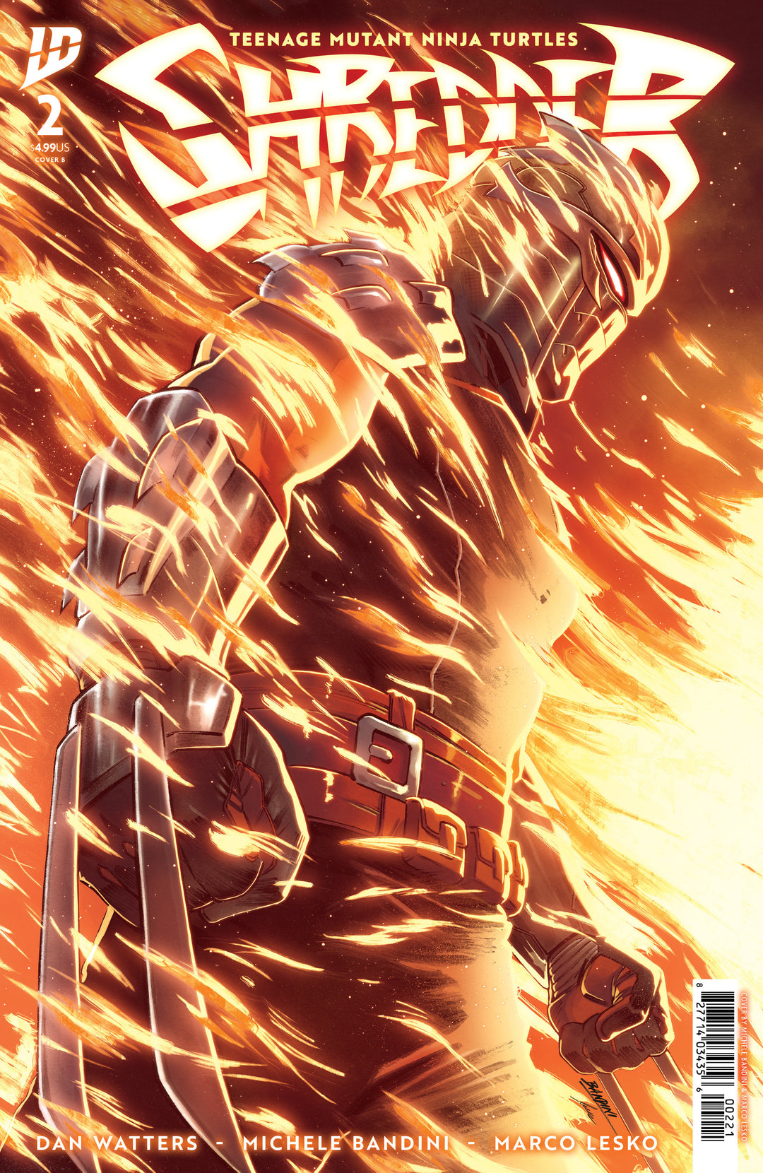 Teenage Mutant Ninja Turtles Shredder #2 Variant B (Bandini)