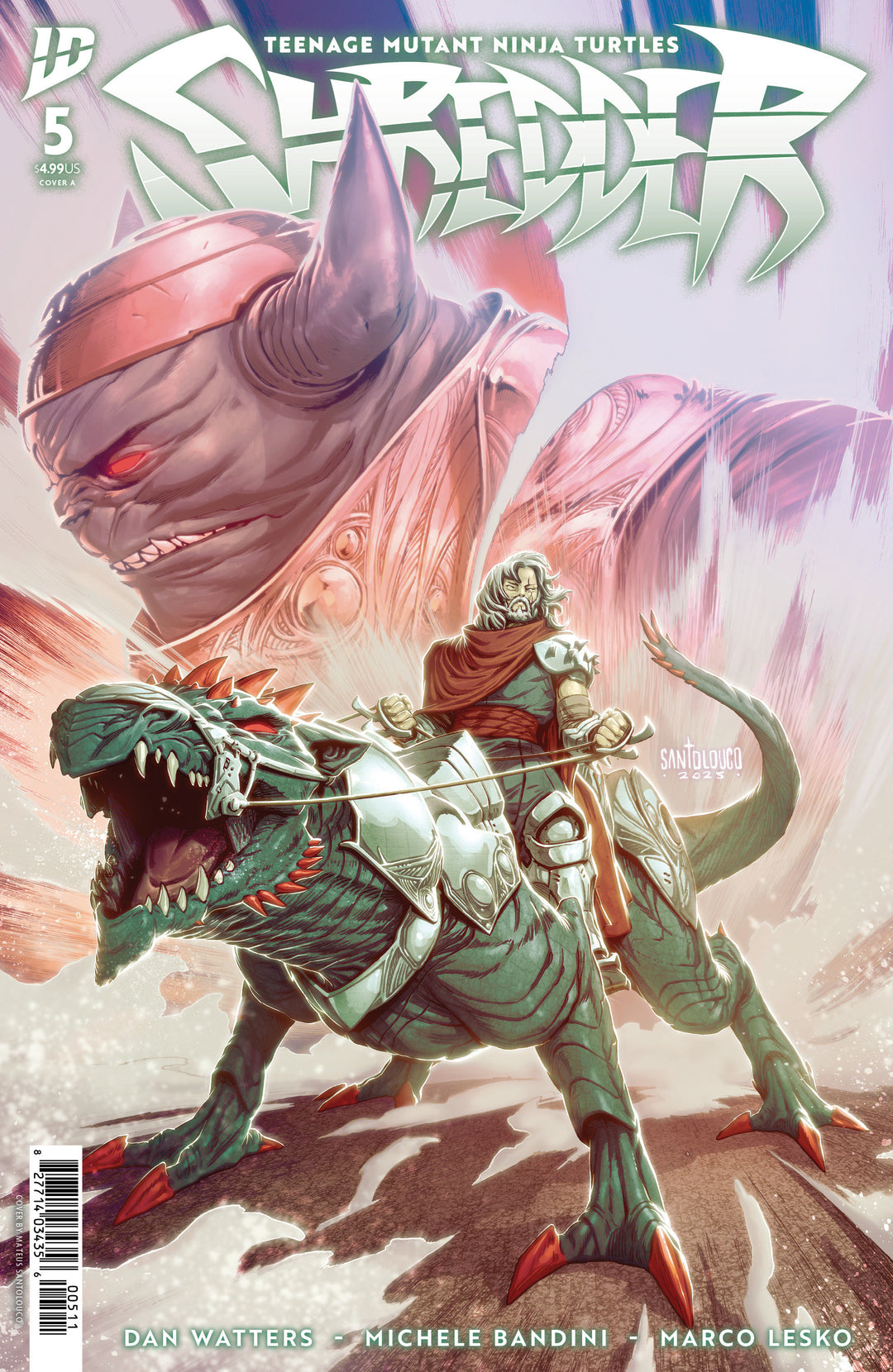 Teenage Mutant Ninja Turtles Shredder #5 Cover A (Santolouco) <OFC>