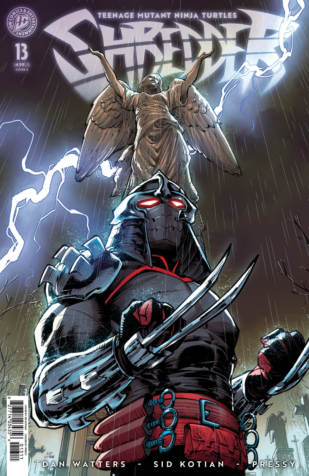 Teenage Mutant Ninja Turtles Shredder #13 Cover A (Kotian)