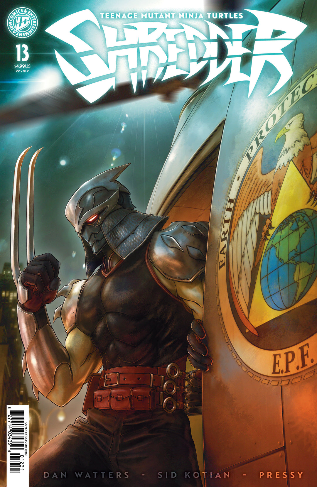 Teenage Mutant Ninja Turtles Shredder #13 Variant C (Shiki)