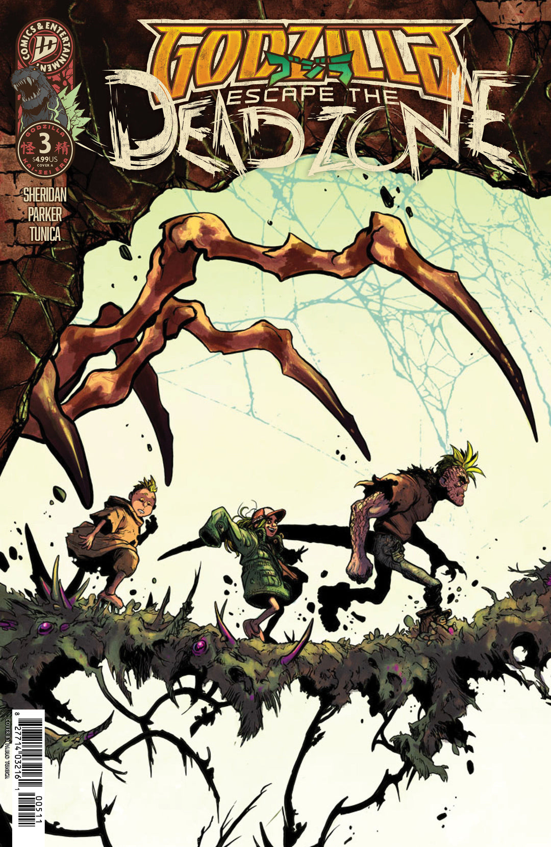 Godzilla Escape The Deadzone [Kai-Sei Era] #3 Cover A (Tunica)