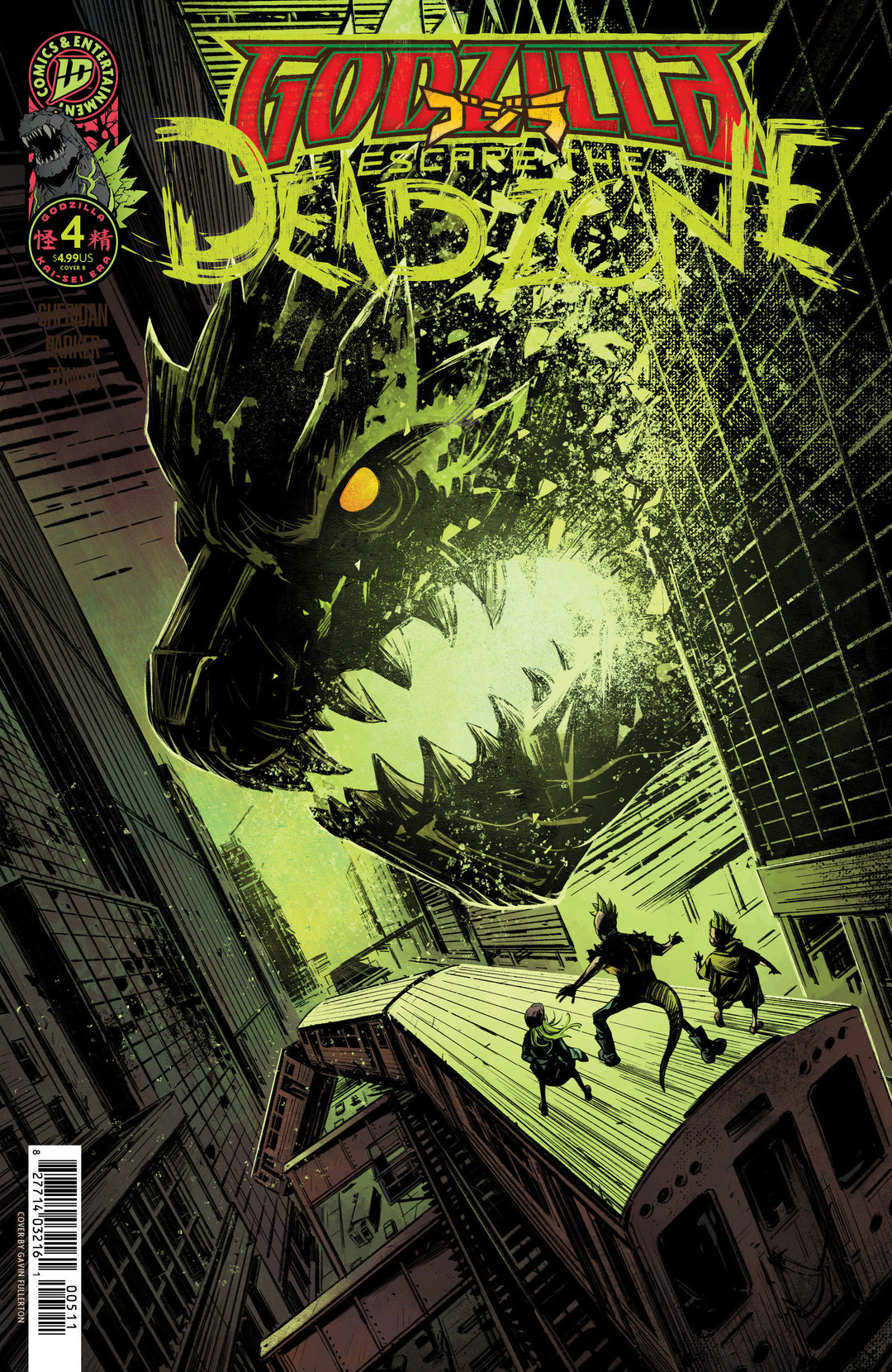 Godzilla Escape The Deadzone [Kai-Sei Era] #4 Variant B (Fullerton)