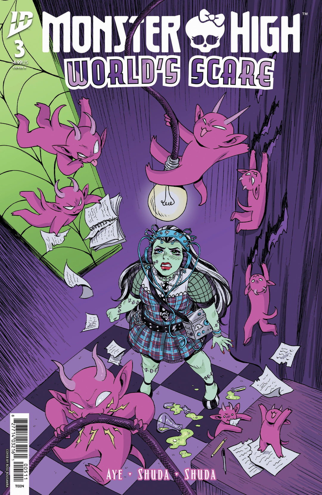 Monster High World's Scare #3 Cover A (Bousamra)