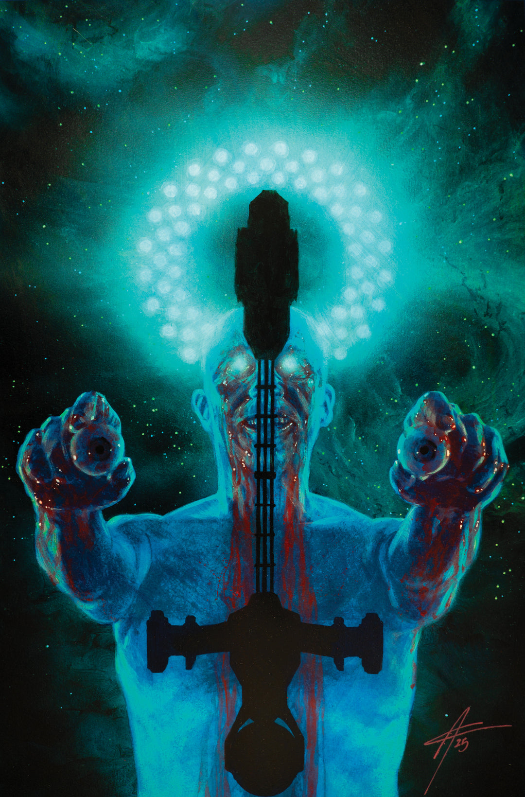 Event Horizon Dark Descent #4 Variant C (1:15) (Campbell Full Art Virgin)