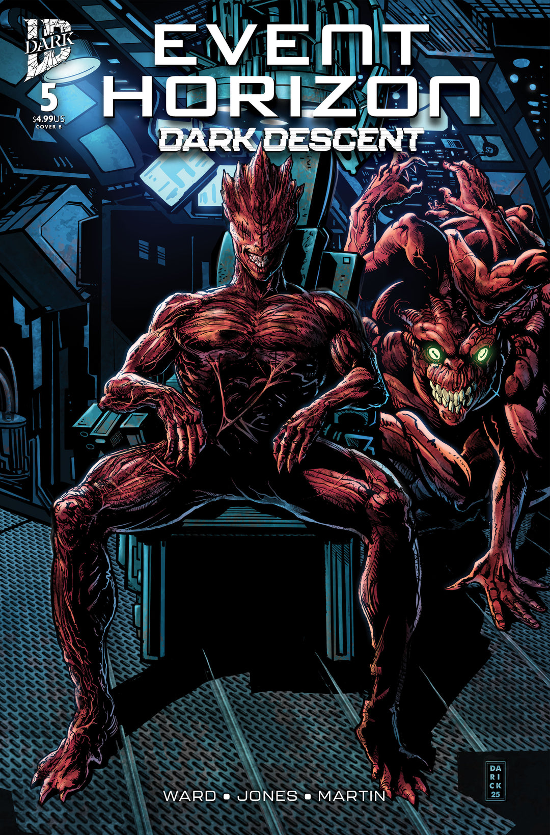 Event Horizon Dark Descent #5 Variant B (Robertson)