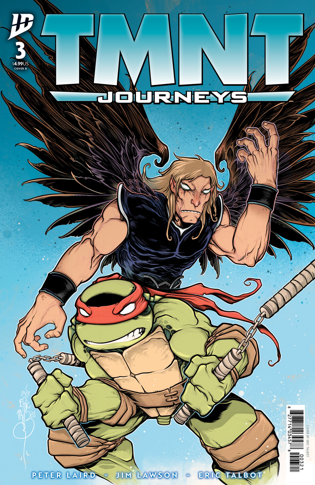 Teenage Mutant Ninja Turtles Journeys #3 Variant B (Talbot)