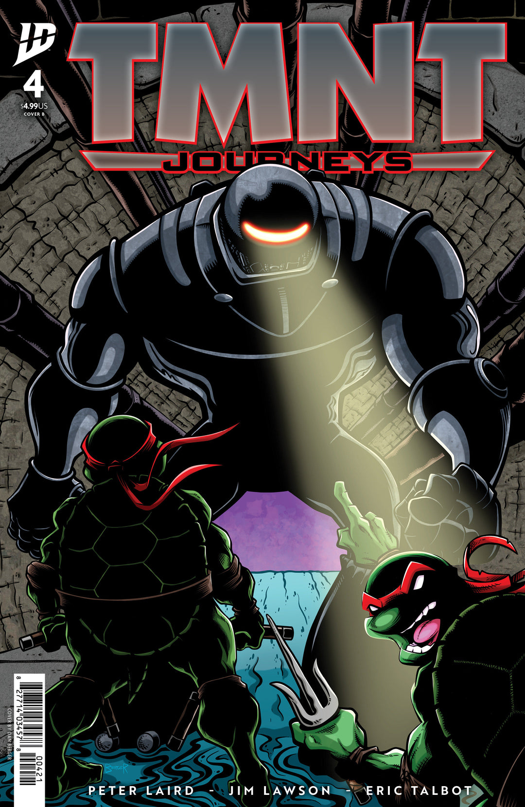 Teenage Mutant Ninja Turtles Journeys #4 Variant B (Berger)