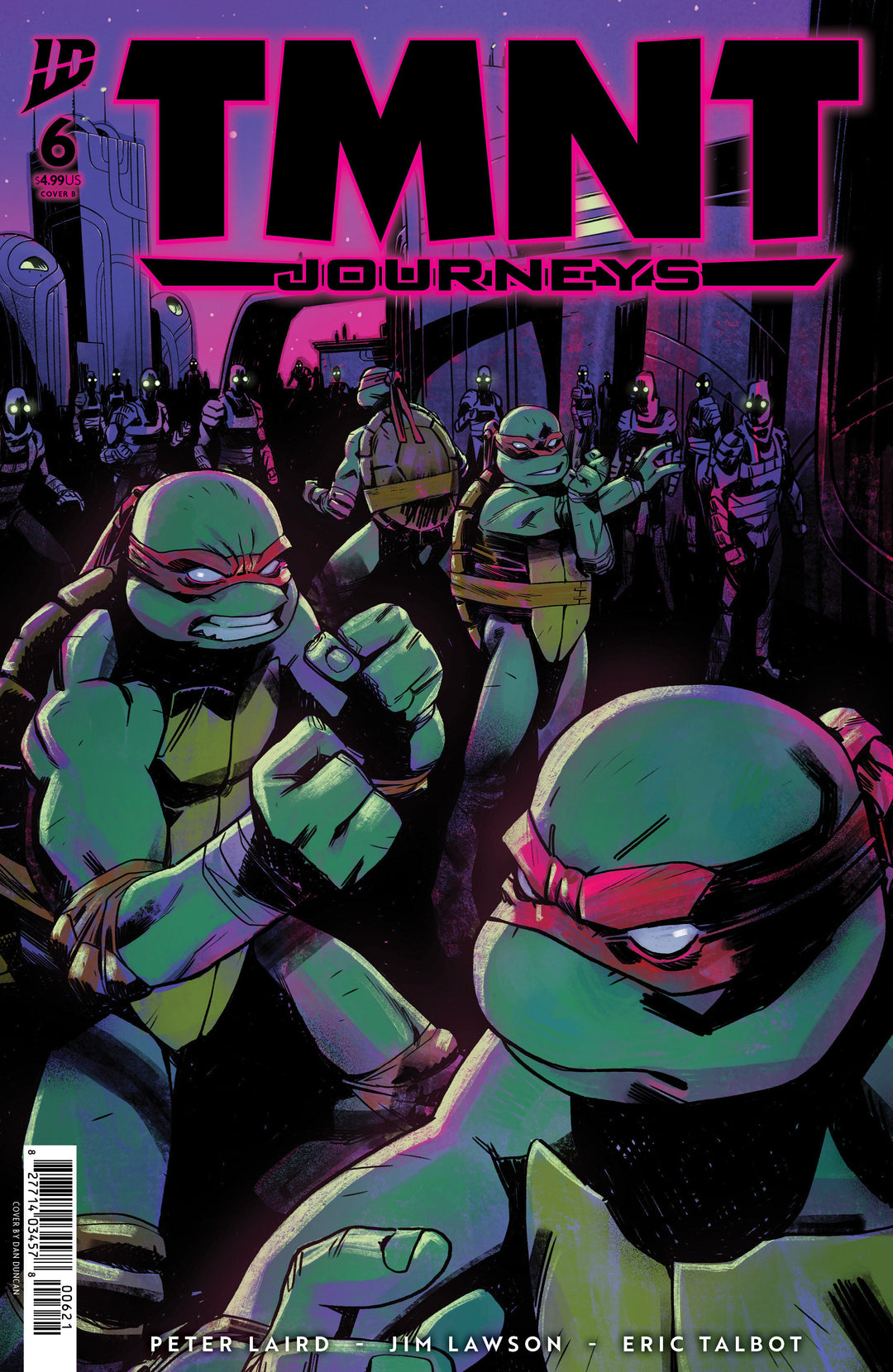 Teenage Mutant Ninja Turtles Journeys #6 Variant B (Duncan)