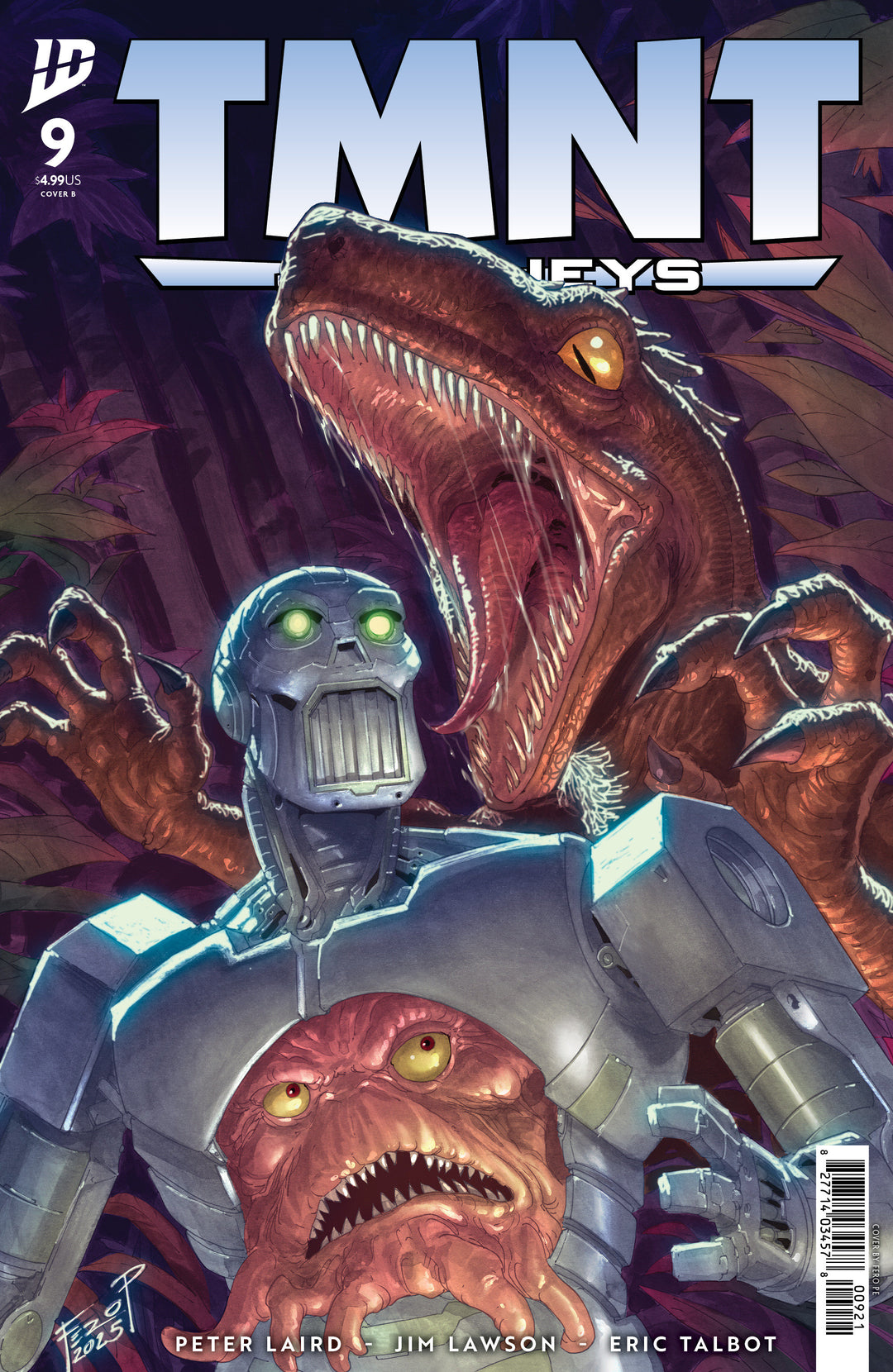 Teenage Mutant Ninja Turtles Journeys #9 Variant B (Pe)