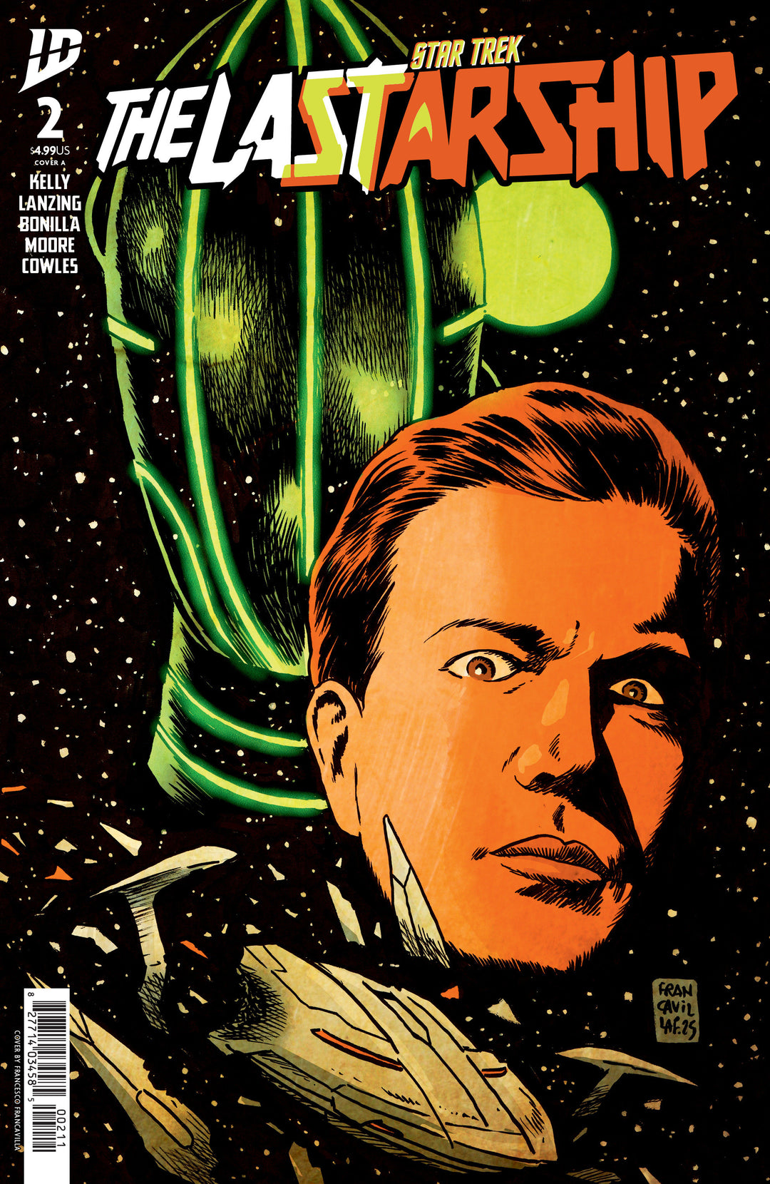 Star Trek The Last Starship #2 Cover A (Francavilla)