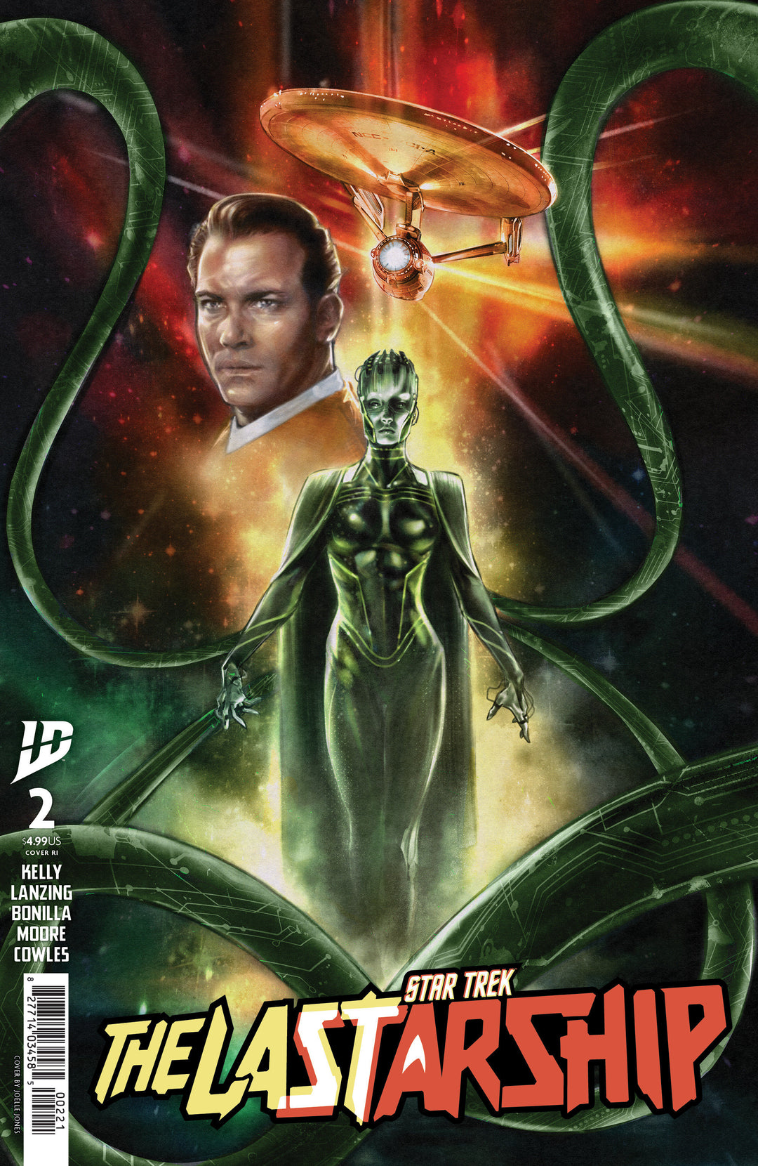Star Trek The Last Starship #2 Variant B (Jones)