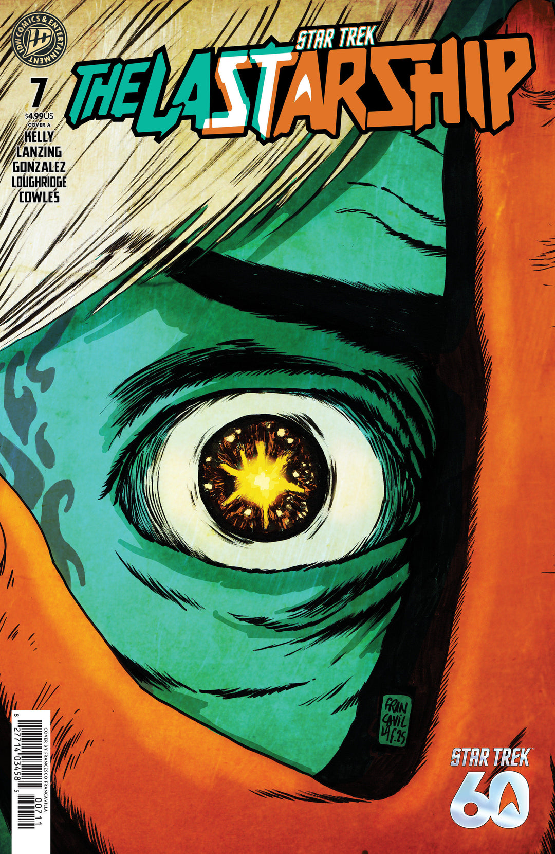 Star Trek The Last Starship #7 Cover A (Francavilla)