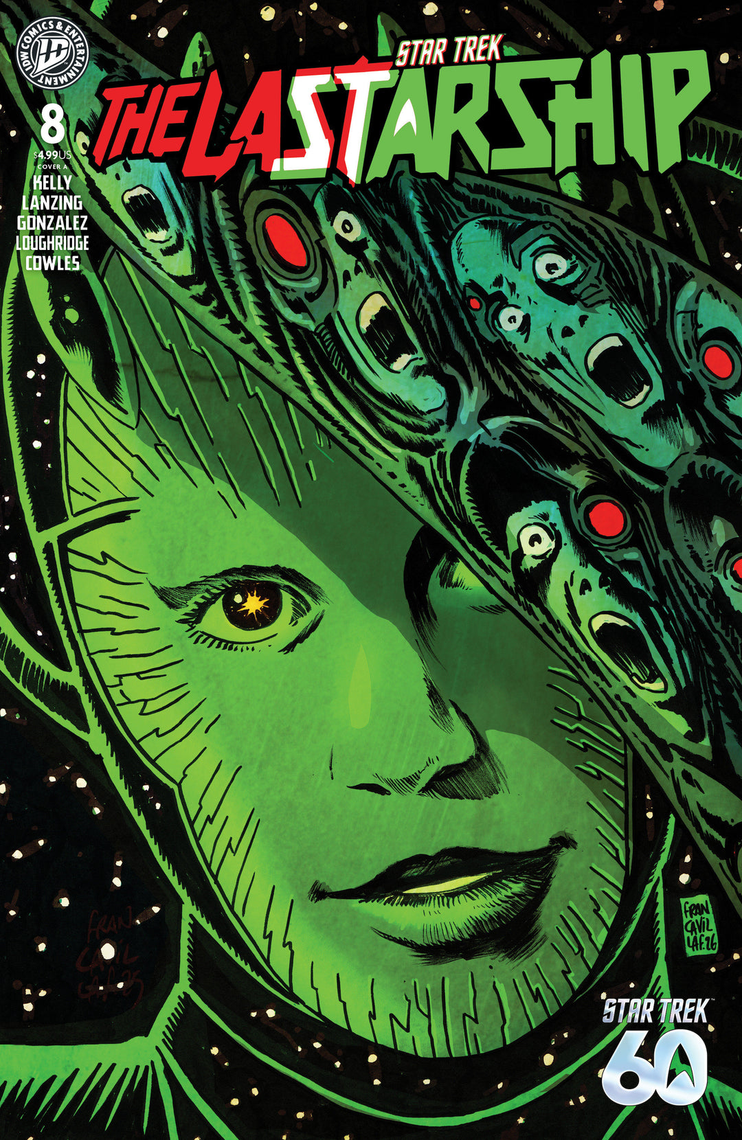 Star Trek The Last Starship #8 Cover A (Francavilla)