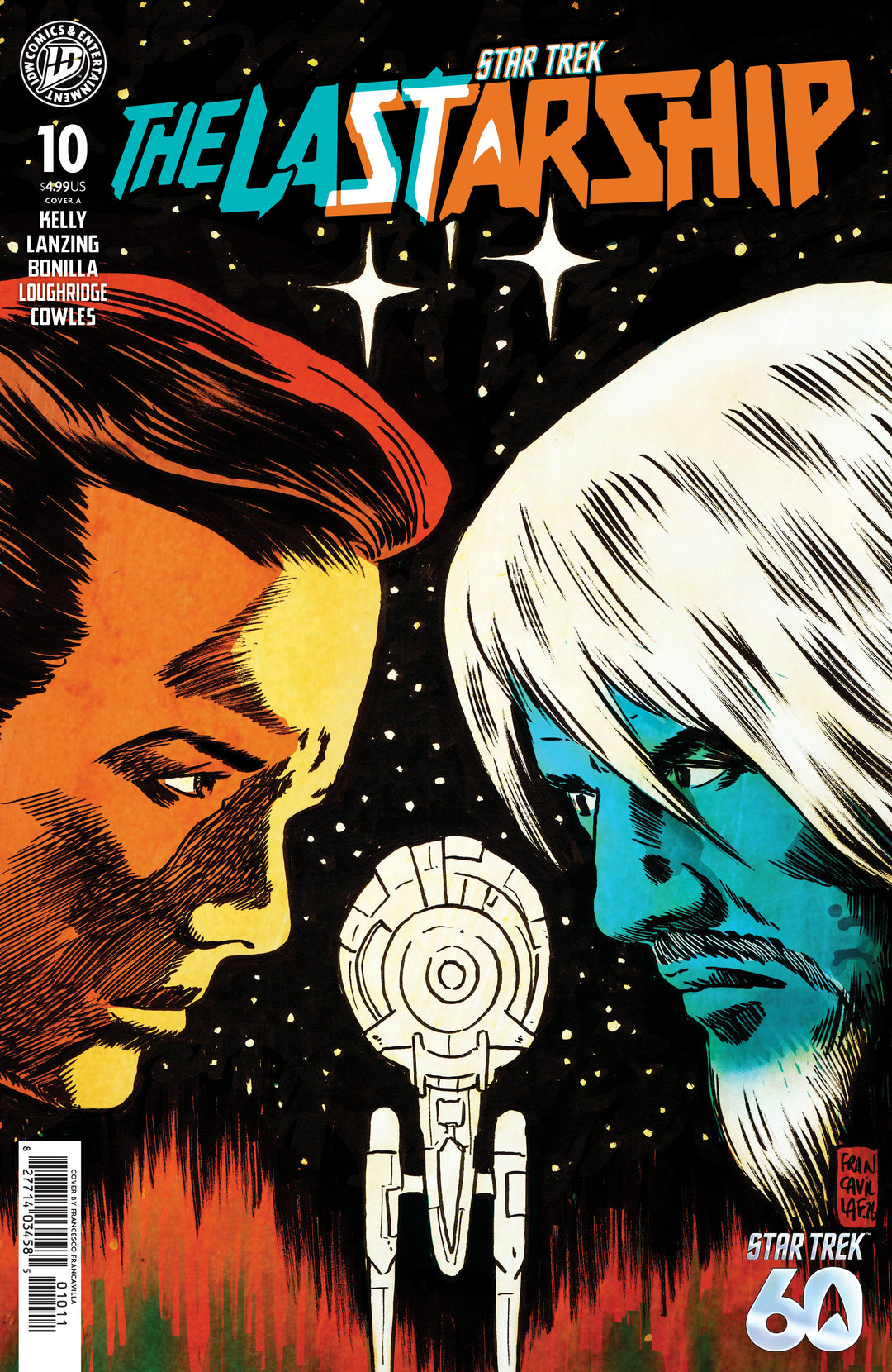 Star Trek The Last Starship #10 Cover A (Francavilla)