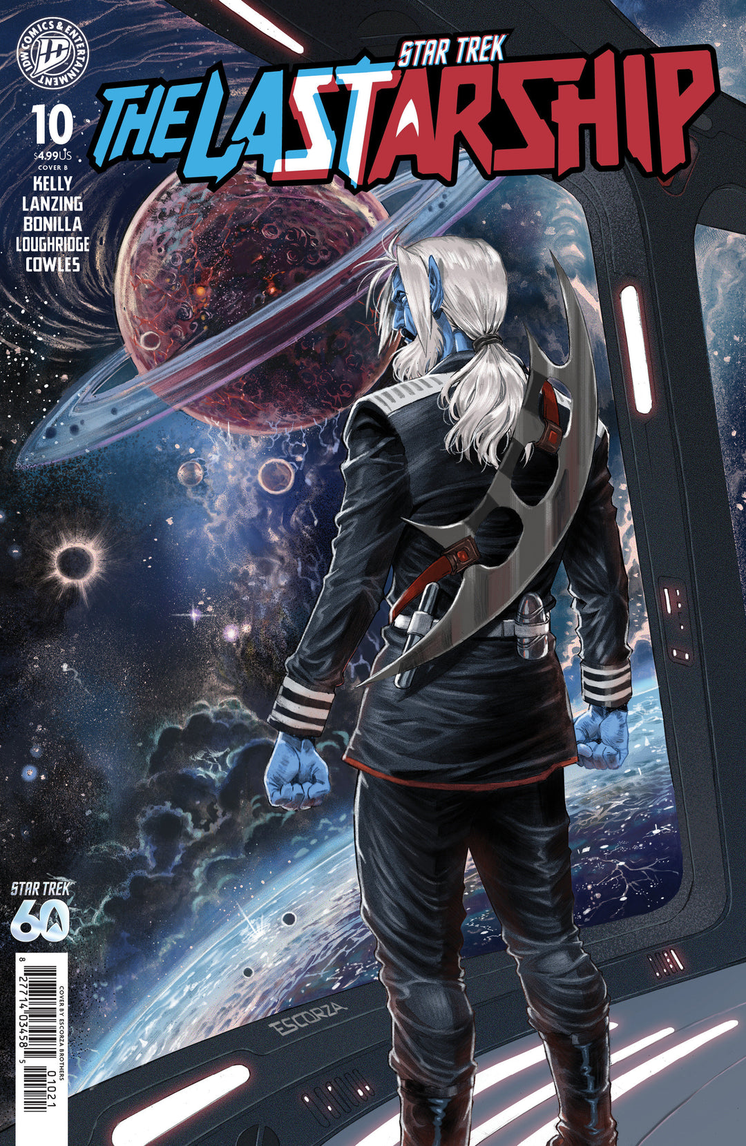 Star Trek The Last Starship #10 Variant B (Escorza Brothers)