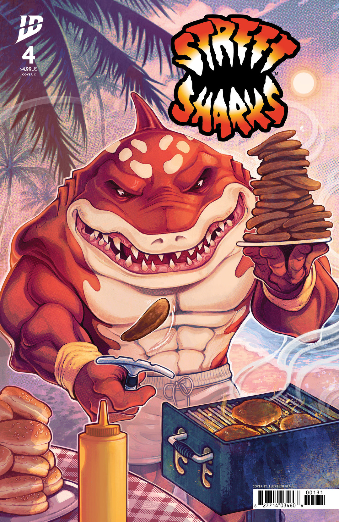Street Sharks #4 Variant C (Beals)