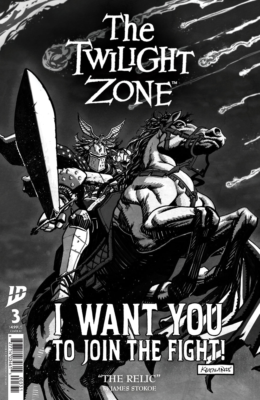 Twilight Zone (2025) #3 Variant C (1:15) (Catalan)