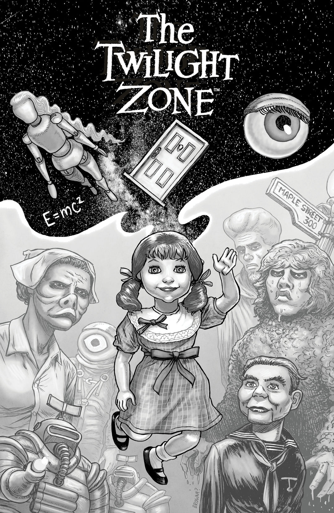 The Twilight Zone #10 Variant C 1:10 (Browne)