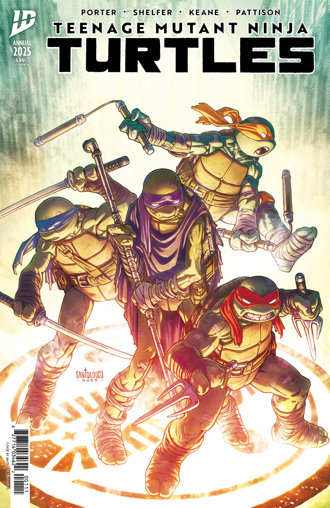 Teenage Mutant Ninja Turtles Annual 2025 Cover A (Santolouco)