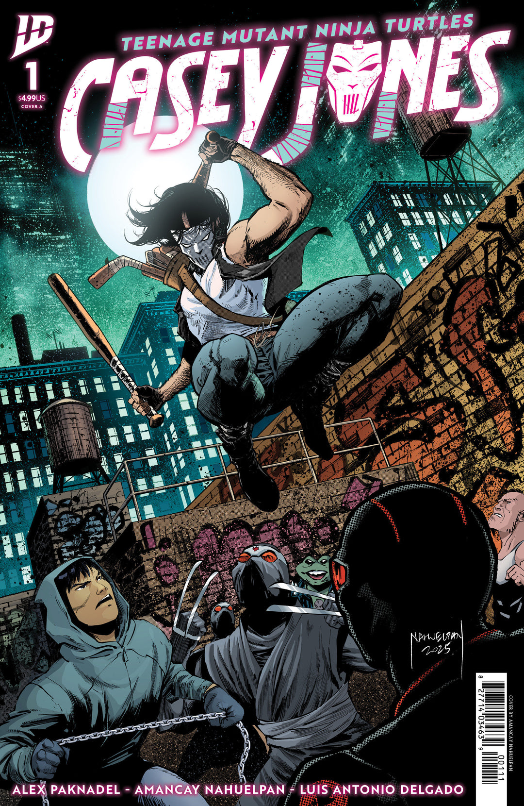 Teenage Mutant Ninja Turtles Casey Jones #1 Cover A (Nahuelpan)