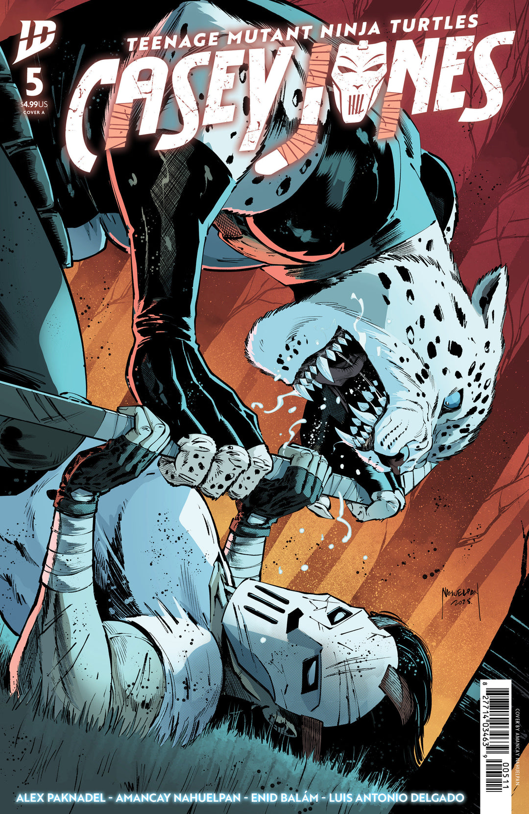 Teenage Mutant Ninja Turtles Casey Jones #5 Cover A (Nahuelpan)