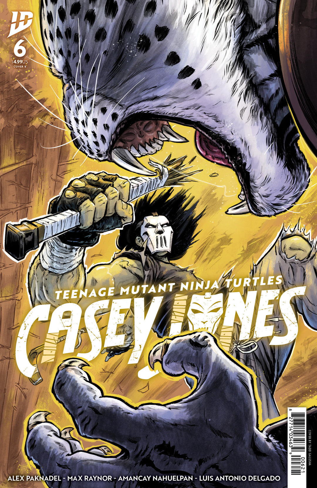 Teenage Mutant Ninja Turtles Casey Jones #6 Variant B (Galusha)