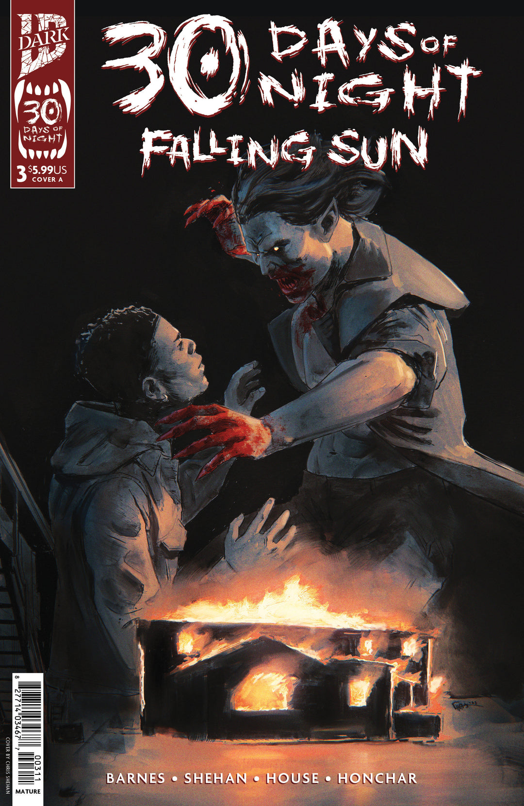 30 Days Of Night Falling Sun #3 Cover A (Shehan)