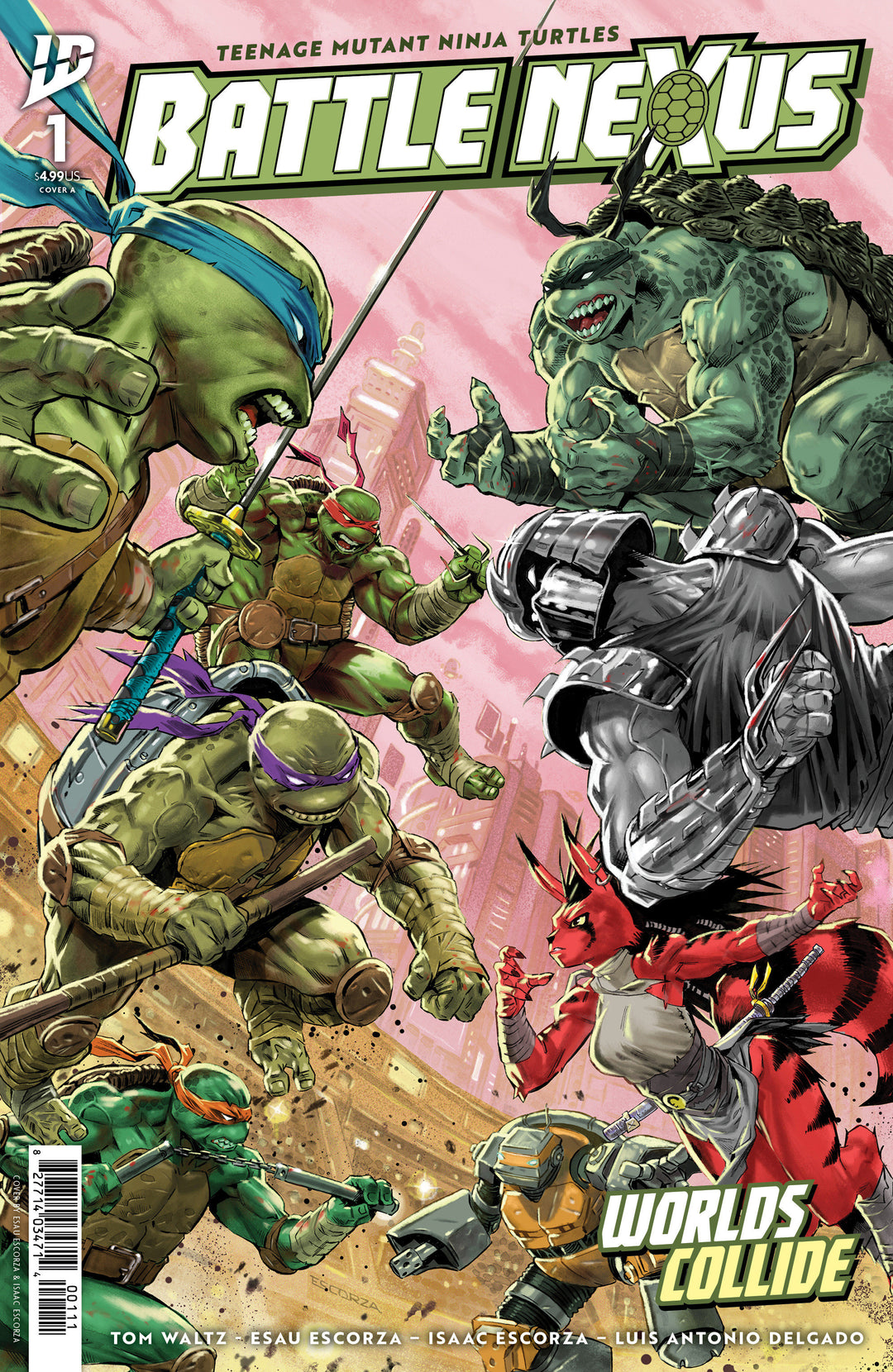 Teenage Mutant Ninja Turtles Battle Nexus #1 Cover A (Escorza Brothers)