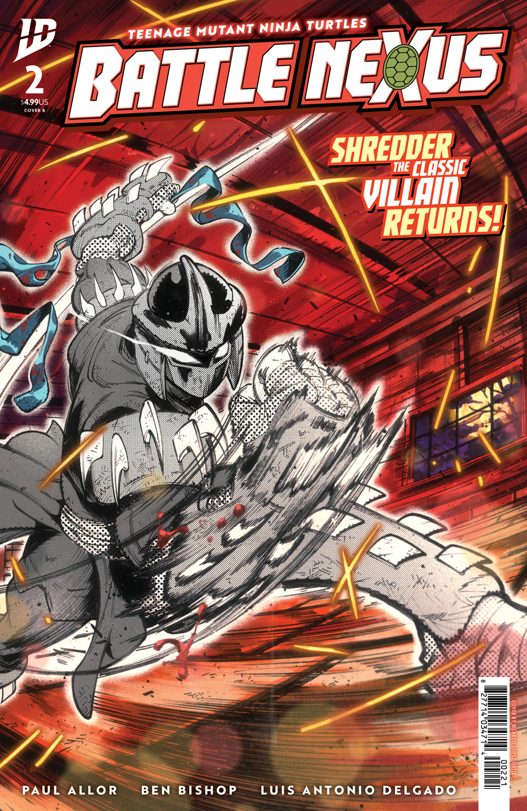 Teenage Mutant Ninja Turtles Battle Nexus #2 Variant B (Ortiz)