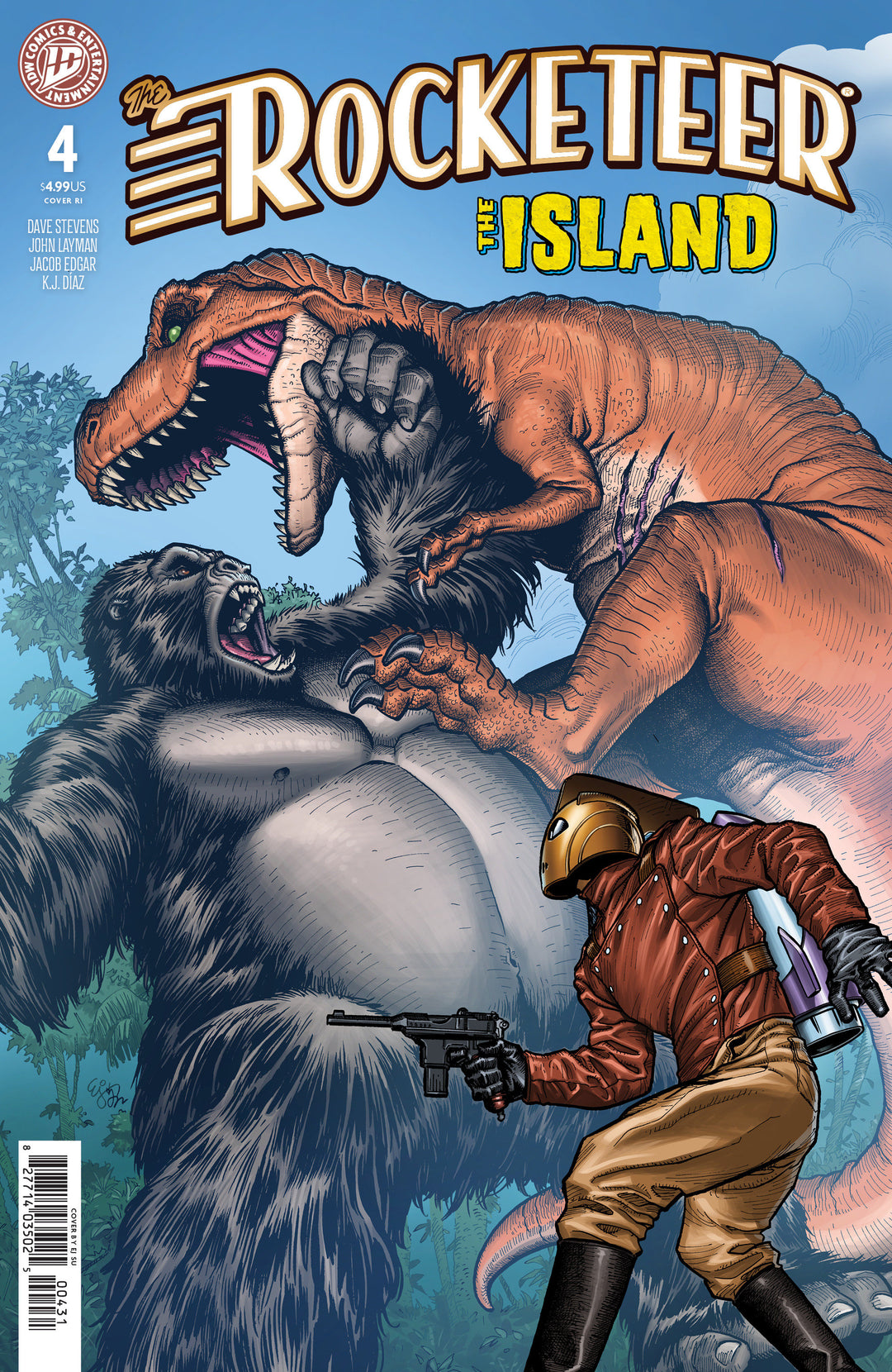 Rocketeer The Island #4 Variant C (1:10) (Su)