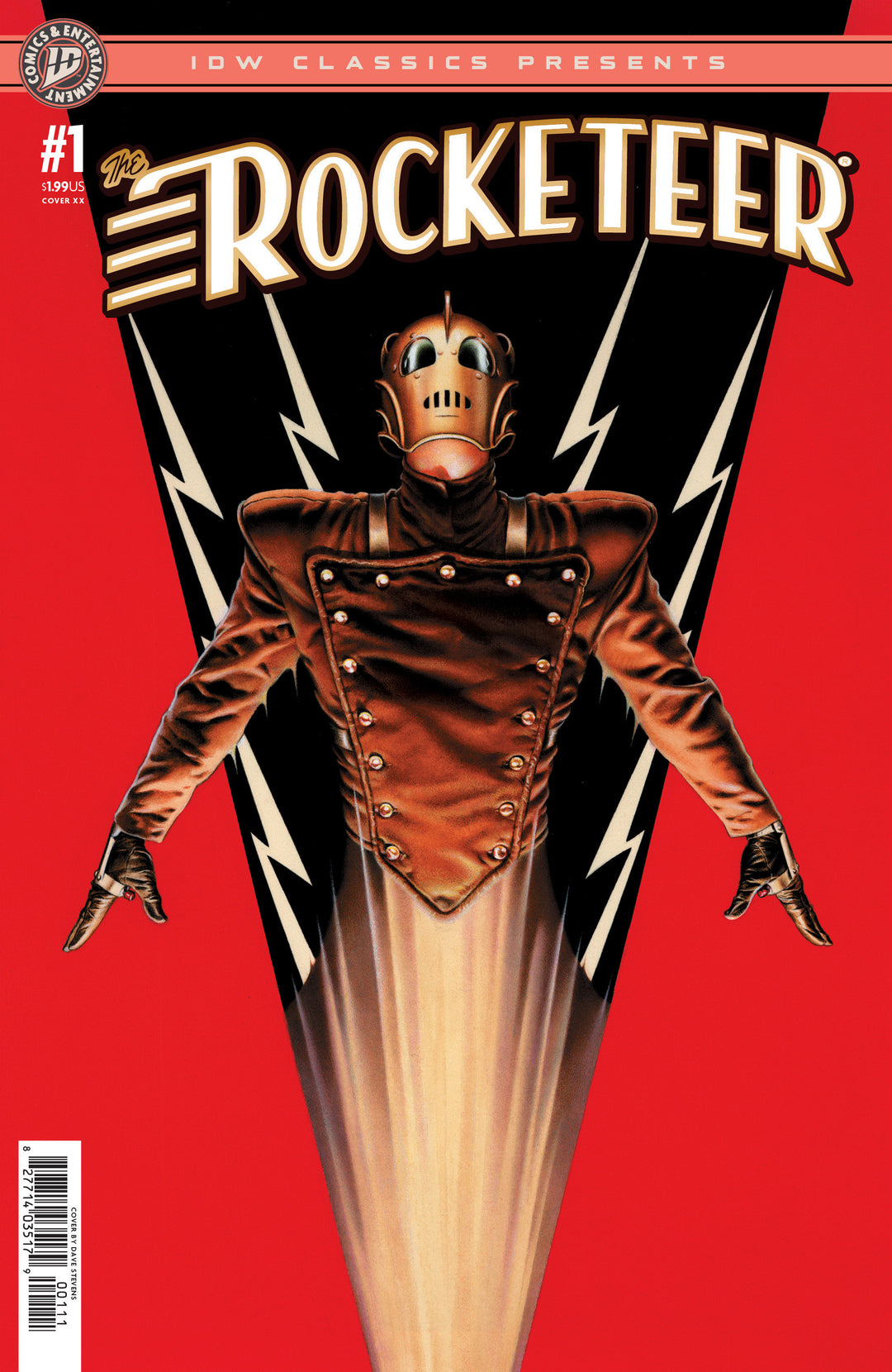 Rocketeer #1 IDW Classics Cover A (Stevens)