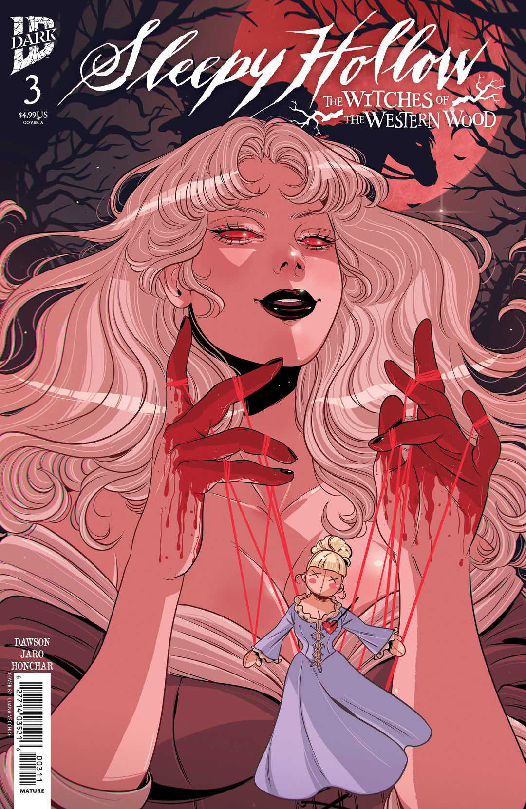 Sleepy Hollow The Witches Of The Western Wood #3 Cover A (Vecchio)
